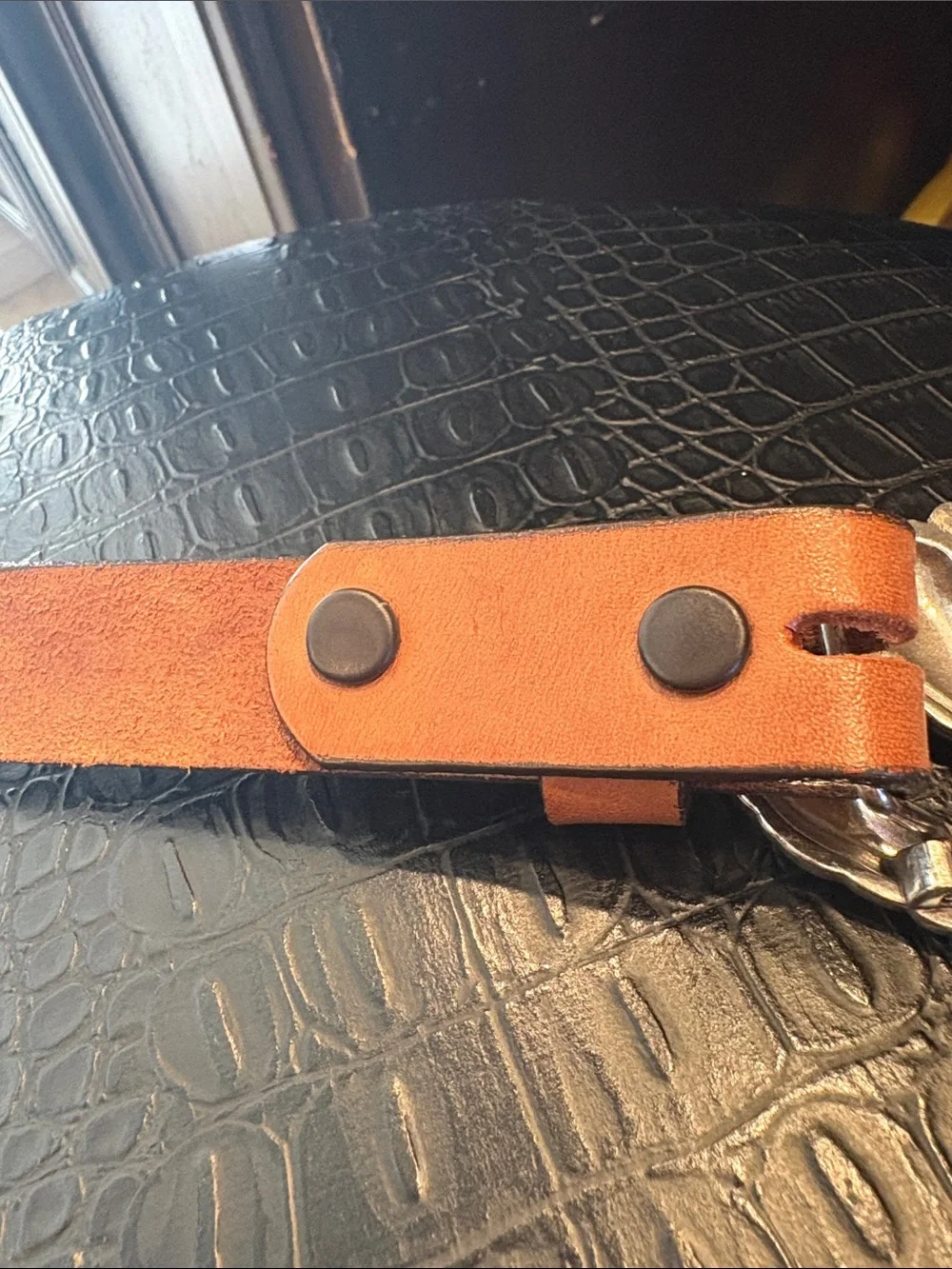 Justin Vintage equestrian buckle